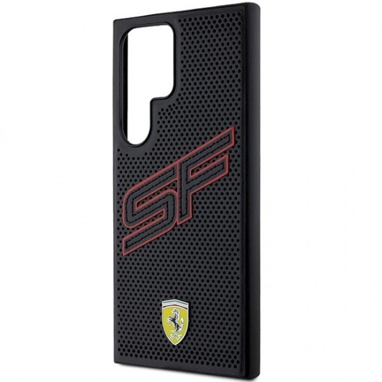 Ferrari Big SF Perforated case for Samsung Galaxy S24 Ultra - black