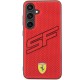 Ferrari Big SF Perforated case for Samsung Galaxy S24 - red