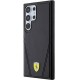 Ferrari Hot Stamp V Lines MagSafe case for Samsung Galaxy S24 Ultra - black
