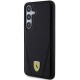 Ferrari Hot Stamp V Lines MagSafe case for Samsung Galaxy S24+ - black