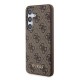 Guess 4G Metal Gold Logo case for Samsung Galaxy S24 - brown