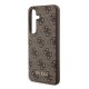 Guess 4G Metal Gold Logo case for Samsung Galaxy S24 - brown