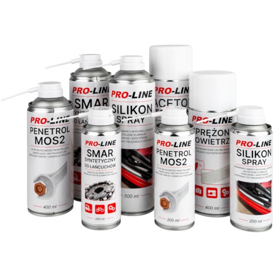 Synthetic chain lubricant PRO-LINE spray 500ml