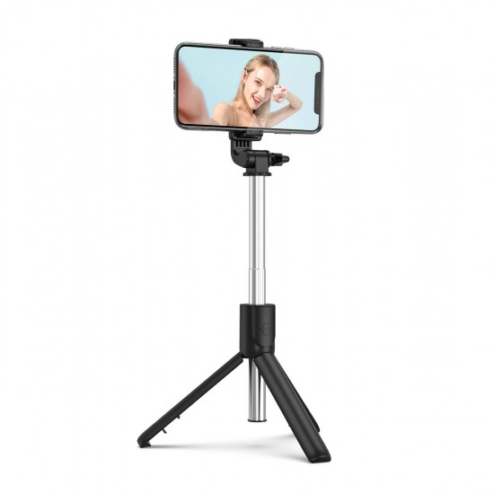 Selfie stick WRY1S telescopic tripod 0.7m for phone - black