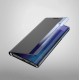 New Sleep View Case with flap and stand for Samsung Galaxy A35 - black