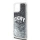 DKNY Liquid Glitter Big Logo case for iPhone 11 / Xr - black