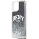 DKNY Liquid Glitter Big Logo iPhone 12 Pro/12 Case - Black