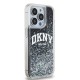 DKNY Liquid Glitter Big Logo iPhone 13 Pro / 13 Case - Black