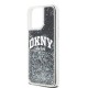 DKNY Liquid Glitter Big Logo iPhone 13 Pro Max Case - Black