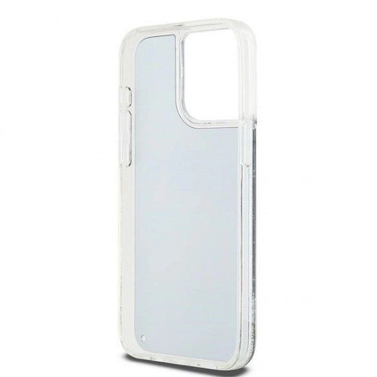 DKNY Liquid Glitter Big Logo iPhone 14 Pro Max Case - Black