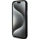 DKNY Liquid Silicone Metal Logo case for iPhone 15 Plus / 14 Plus - black