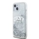 DKNY Liquid Glitter Big Logo case for iPhone 15 / 14 / 13 - white