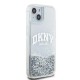 DKNY Liquid Glitter Big Logo case for iPhone 15 / 14 / 13 - white
