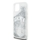 DKNY Liquid Glitter Big Logo case for iPhone 15 / 14 / 13 - white