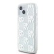 DKNY Liquid Glitter Multilogo case for iPhone 15 / 14 / 13 - white