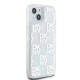 DKNY Liquid Glitter Multilogo case for iPhone 15 / 14 / 13 - white