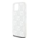 DKNY Liquid Glitter Multilogo case for iPhone 15 / 14 / 13 - white