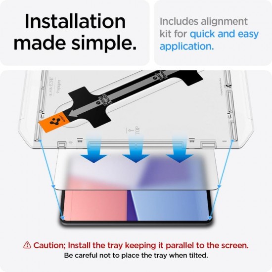 Spigen Glas.tR EZ Fit Tempered Glass for iPad Pro 13'' 2024