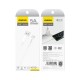 Dudao L4ST USB-A / USB-C cable 2A 1m - white