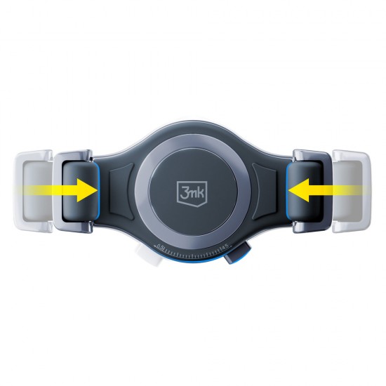 3mk Memo Hug car phone holder for air vent - black