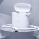 3mk Silicon AirPods Case for AirPods 2 - white