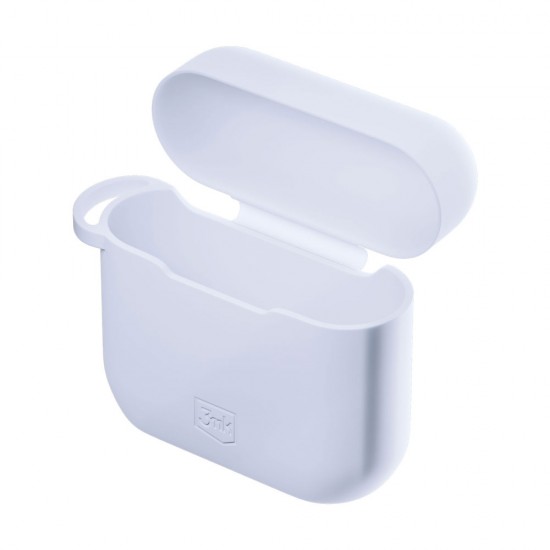 3mk Silicon AirPods Case for AirPods 3 - white