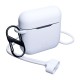 3mk Silicon AirPods Case for AirPods 3 - white