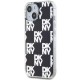 DKNY IML Checkered Mono Pattern case for iPhone 15 Plus / 14 Plus - black