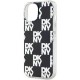 DKNY IML Checkered Mono Pattern case for iPhone 15 Plus / 14 Plus - black