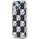 DKNY IML Checkered Mono Pattern case for iPhone 15 / 14 / 13 - black