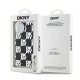DKNY IML Checkered Mono Pattern case for iPhone 15 / 14 / 13 - black