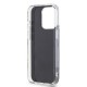 DKNY IML Checkered Mono Pattern case for iPhone 15 Pro Max - black