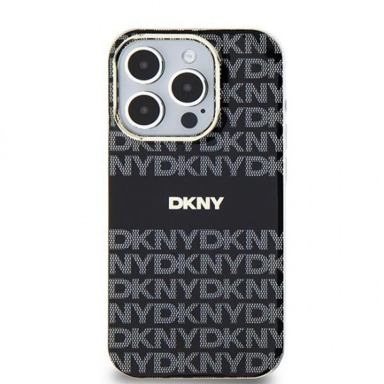 DKNY IML Mono & Stripe MagSafe case for iPhone 11 / Xr - black