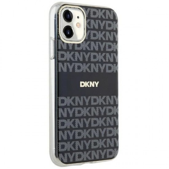 DKNY IML Mono & Stripe MagSafe case for iPhone 11 / Xr - black