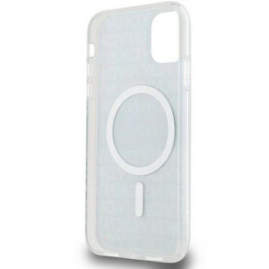 DKNY IML Mono & Stripe MagSafe case for iPhone 11 / Xr - black