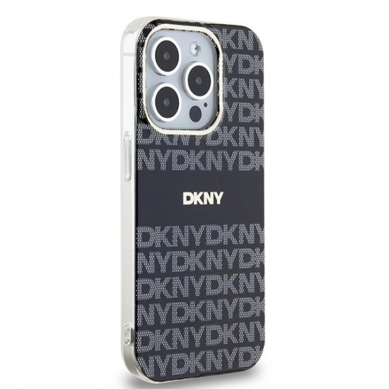 DKNY IML Mono & Stripe MagSafe Case for iPhone 13 Pro / 13 - Black