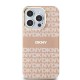 DKNY IML Mono & Stripe MagSafe case for iPhone 14 Pro - pink