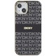 DKNY IML Mono & Stripe MagSafe Case for iPhone 15/14/13 - Black