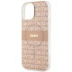 DKNY IML Mono & Stripe MagSafe case for iPhone 15 / 14 / 13 - pink