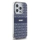 DKNY IML Mono & Stripe MagSafe case for iPhone 15 Pro - blue