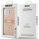 DKNY IML Mono & Stripe MagSafe Case for iPhone 15 Plus / 14 Plus - Pink