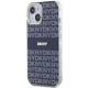 DKNY IML Mono & Stripe MagSafe case for iPhone 15 / 14 / 13 - blue