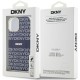 DKNY IML Mono & Stripe MagSafe case for iPhone 15 / 14 / 13 - blue