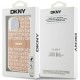 DKNY IML Mono & Stripe MagSafe case for iPhone 15 / 14 / 13 - pink