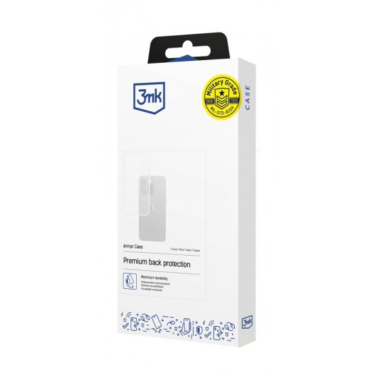 3mk Armor Case for Redmi Note 13 4G - transparent