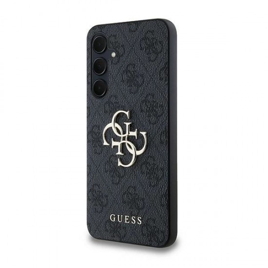 Guess 4G Big Metal Logo case for Samsung Galaxy A35 - black