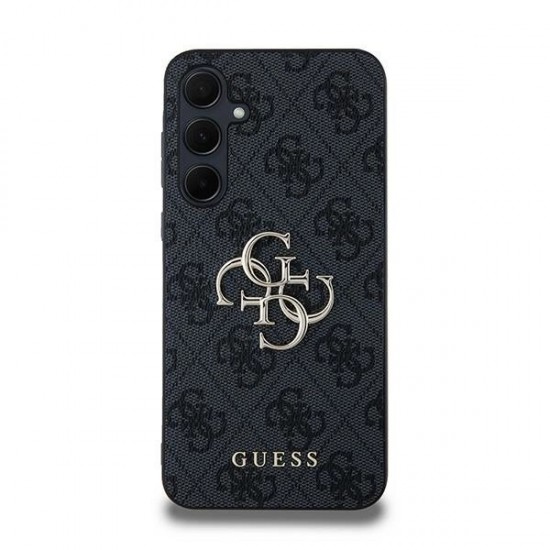 Guess 4G Big Metal Logo case for Samsung Galaxy A35 - black