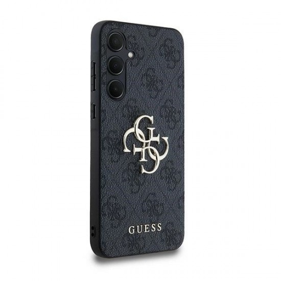 Guess 4G Big Metal Logo case for Samsung Galaxy A35 - black