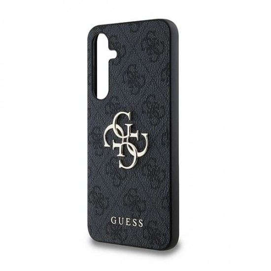 Guess 4G Big Metal Logo case for Samsung Galaxy A35 - black
