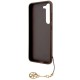 Guess 4G Charms Collection case for Samsung Galaxy A35 - brown